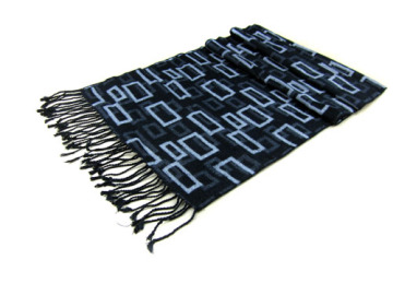 Blue Square Mens Scarf