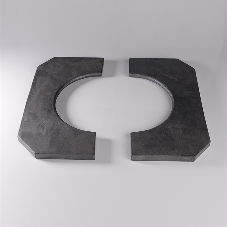 RSiC RecrystallizedRSiC Fish Shape Processing Ceramic Parts Silicon Carbide Sheet Sic Plate