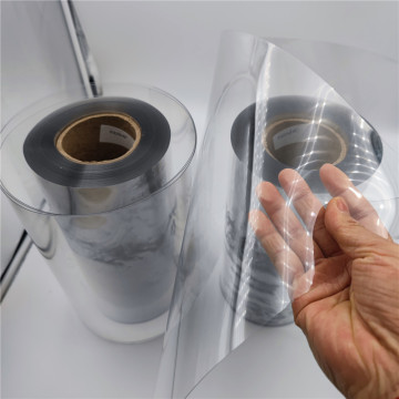 Rollo de plástico PET transparente para termoformado