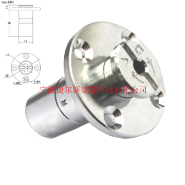 Wood Deck Anchor Flange