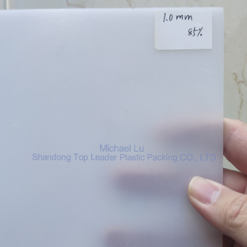 PC light diffusion plate frosted polycarbonate sheet