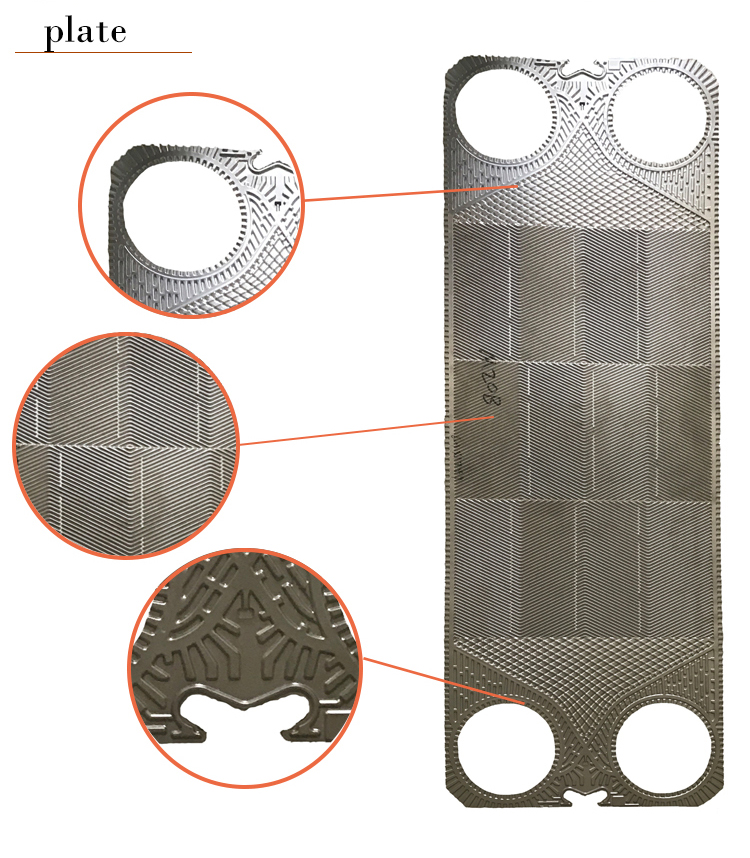 Intercambiador de calor PLATE Juntas Heat Exchanger PLATE Gaskets