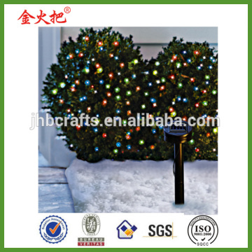Multi-Colored Solar Outdoor Holiday String Lights