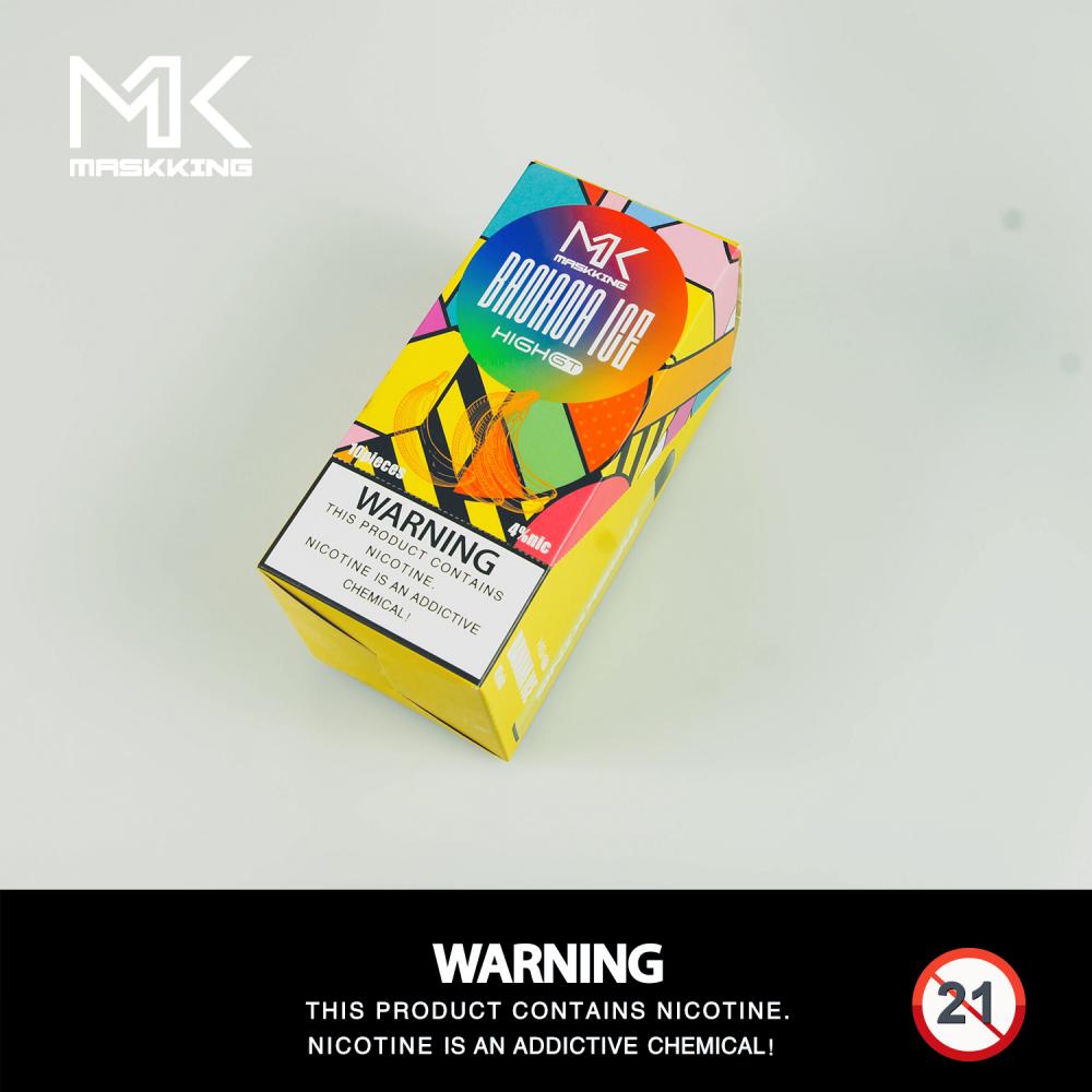 Maskking high GT kommer att upphäva vape-förbudet