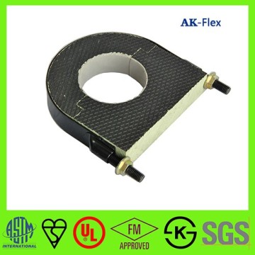 Construction material thermal insulation strong PE pipe support