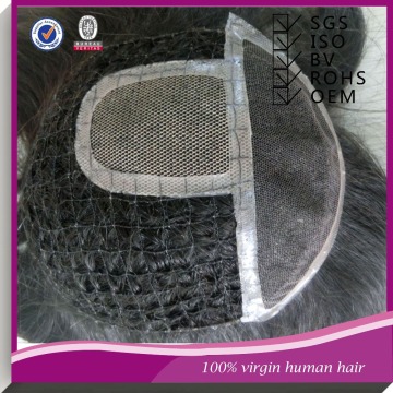 hair integration wigs ,fishnet toupee , sensory integration