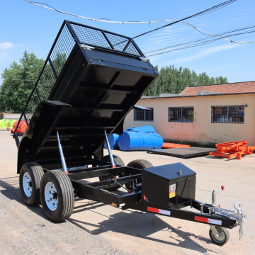 Tandem Axle Car Trailer with Tilt Mechanism