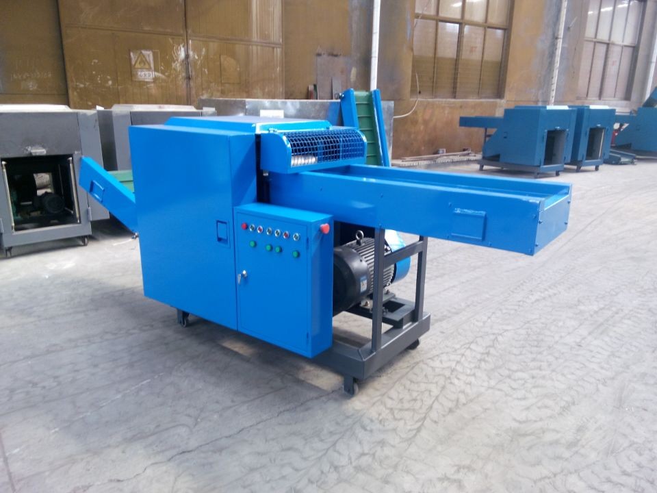 Cutting machine for tearing clothes /jeans Waste Cutting / flax recycle cutter with 6 sets knife