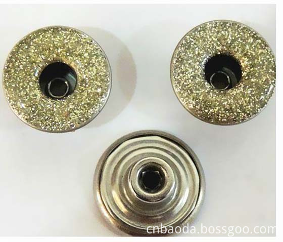 glitter metallic jeans button 17mm glitter metallic jeans button 17mm