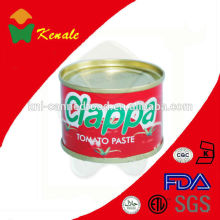 Tomato paste factory good quality/good service 70gX50tins