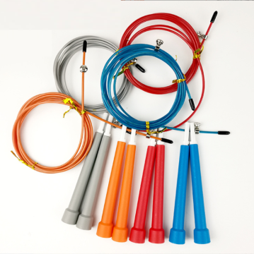 Professional Skipping Ropes: Weighted Speed Steel Wire Jump Ropes for CrossFit, Workouts, Boxing, MMA, and Gym Fitness