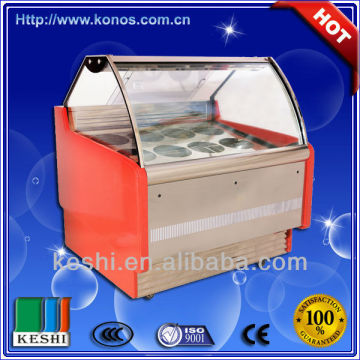 2014 Hot sale high quality ice cream counter refrigerators