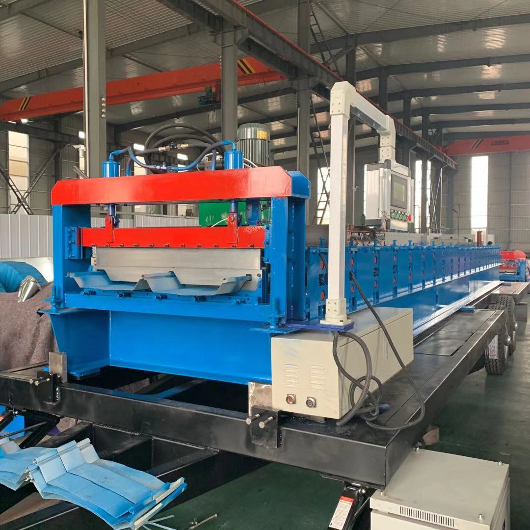 Color Steel Tile Roof Use Standing Seam Panel Roll Forming Machine