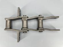 Agricultural wheat plate welded bent plate chain