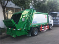 Camion de compacteur de déchets de recyclage de rouleau de chargement arrière 3cbm