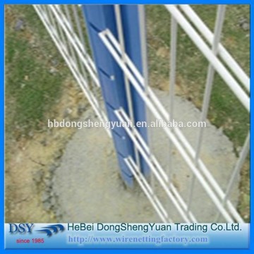 high strong and security double wire mesh fence, double wire welded fence