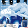 Elf word dc5000 ultra azul algodão doce vape