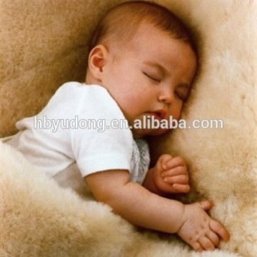 Wholesale soft sheepskin kid rug