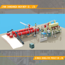 Ligne de production de biomasse du granulateur 5T/H