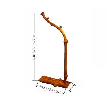 Luxurious Bamboo Craft Calligraphy Pen Holder for Elegant Study Rooms