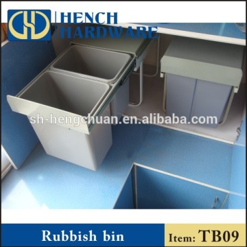 40L plastic bulit in kitchen waste bin