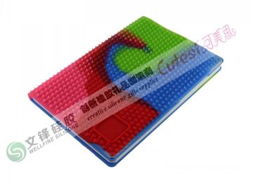 Snag Silicone Book Cover Notebook In A5 Size With 70 Goff Set Paper