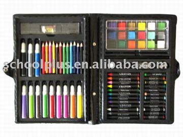 art set/mixed color pen set/kids DIY water color cake set