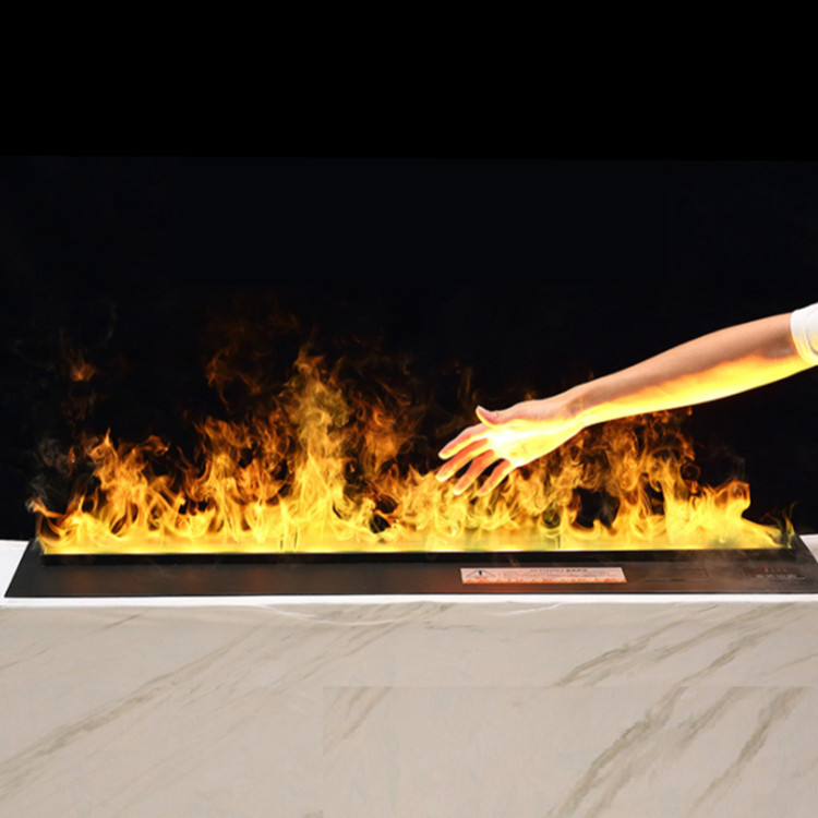 0.8m touchable flame 64color water vapor atomizing fireplace