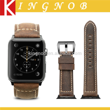 For 42mm Apple Watch Band For Iwatch Watch Strap Vintage Leather Bracelet