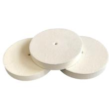 Glass polished wool felt wheel