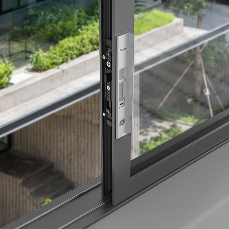 Sliding Glass Window Handle with Lock