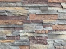 Yellow thin coking rock for roof terrace flooring