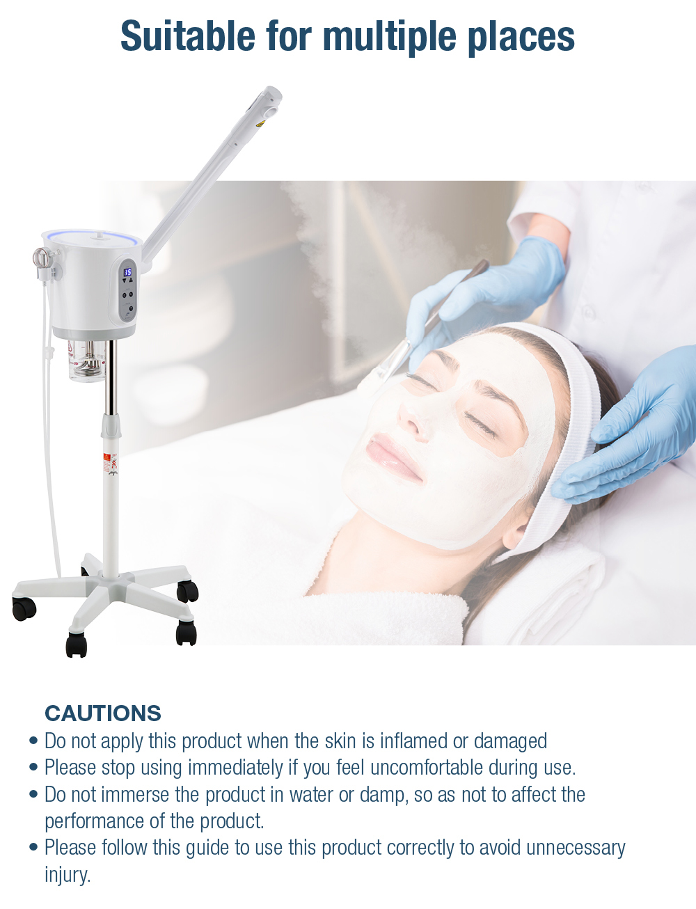 vaporizador para la piel steamer for skin