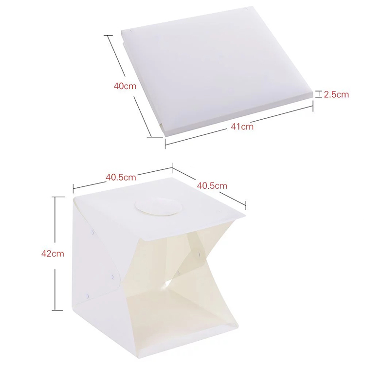 40cm faltbarer LED-Lichtkasten 40cm Foldable LED Lightbox