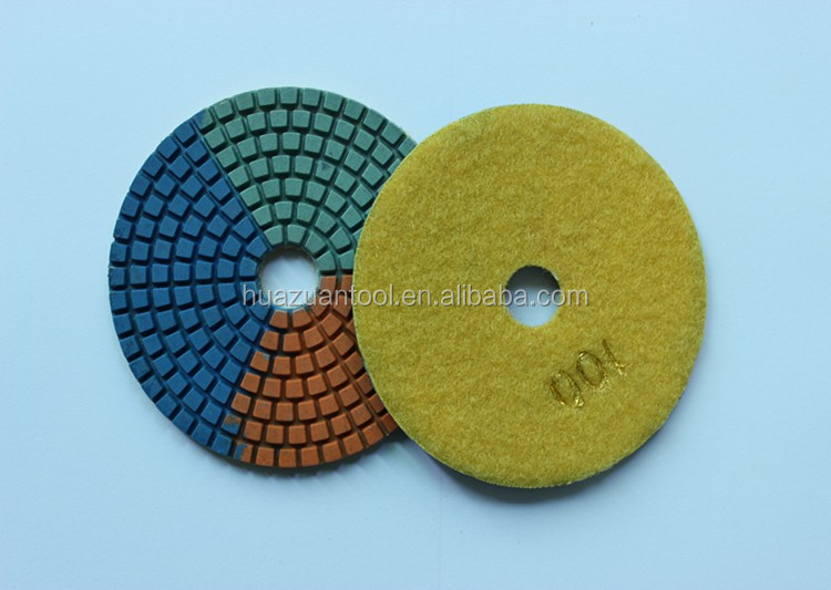 New arrival 3 color polishing pad for marble granite