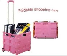 Plastic Folding Shopping Carts with Wheels: Perfect Mobility Aids for Senior Shopping
