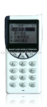 Smart Card Hand-held Terminal mobile smart card reader/writer