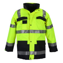Warm Reflective safety jacket