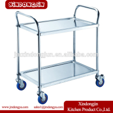 PRC-M2 stainless steel hand food transport service trolley prices