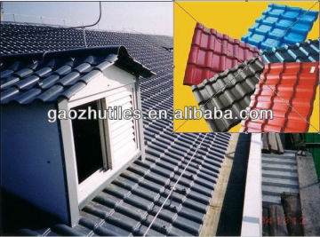 Ultra weathering ASA coated plastic synthetic resin roof tile