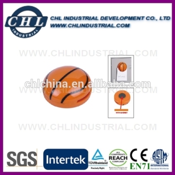 Wholesales round plastic magnet clip