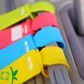 Custom Logo Silicone Baggage Tag