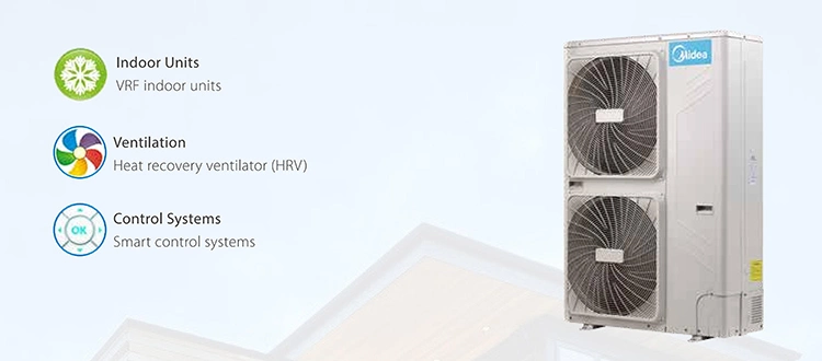 Midea Quality High Effective Multi-Split Inverter Central Air Conditioner