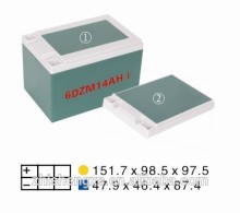 Electric-motorycle batteries ABS plastic containers