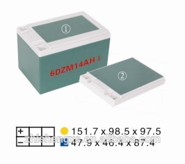 Electric-motorycle batteries ABS plastic containers