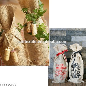 Jute products/ jute wine bags for gift