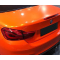 metallic fantasy sun orange car wrap vinyl