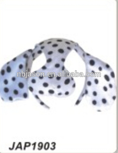 spotty dog headband/ mask/ decoration