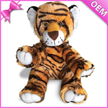 zoo animal stuffed toy tiger,plush tiger,tiger teddy bear