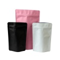 Black Plastic Hemp Bags Child Resistant Edible Bag